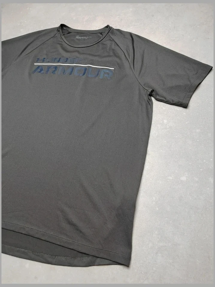 T-shirt under Armour - homme - taille L - Gris - Trés bon état - Photo 3/4