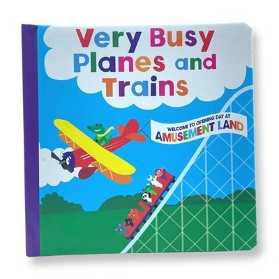 VERY BUSY PLANES AND TRAINS,Page Publications