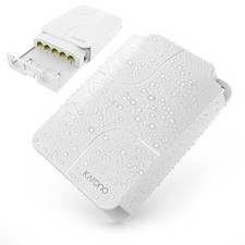 Gigabit PoE Outdoor Waterproof Extender 5 Port, 1 PoE in 4 PoE Out 90W Ethe...