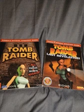 Lot Of 2 Vintage Prima Tomb Raider Guides
