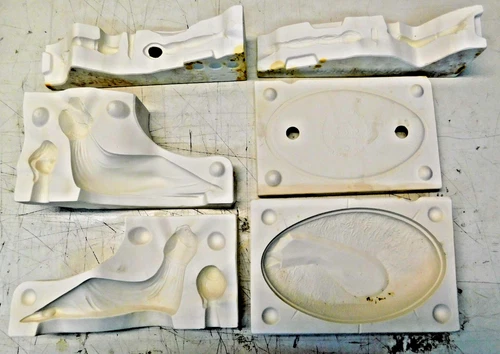 Vintage Gare Leisuramics 1978 Lady Laying Doll L-393 Ceramic Slip Mold #30