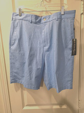 Walter Hagen Men's Blue Wrinkle Resistant Shorts NWT SZ W36