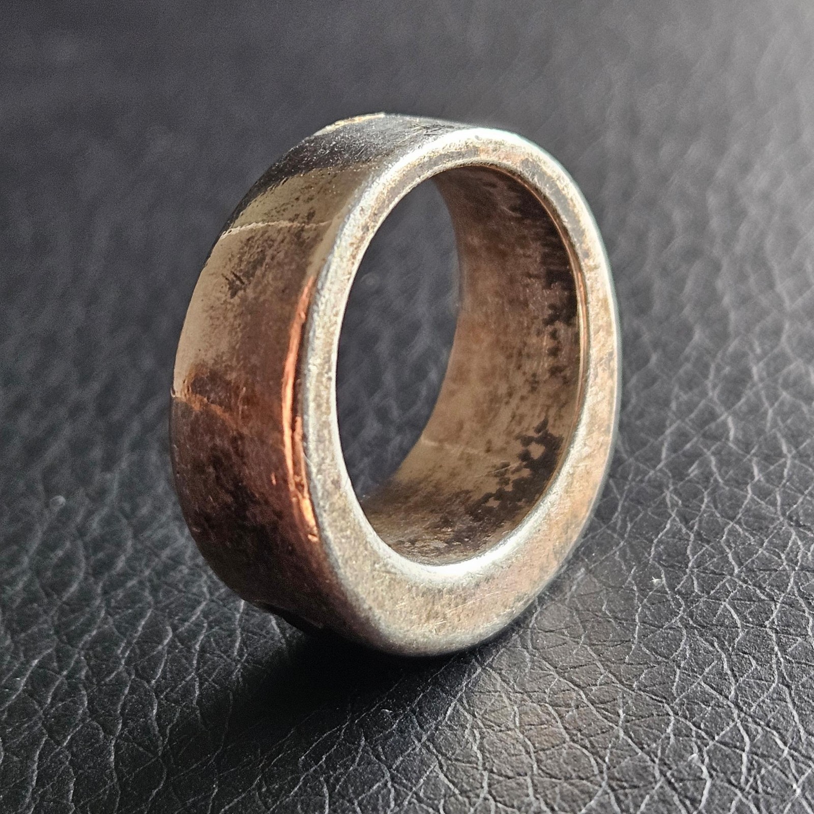 Purple Square Size Solid Silver Frame Four Stone … - image 8