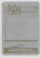2005 Topps Total Printing Press Plate Yellow Back 1/1 Daylon McCutcheon #68 1h1