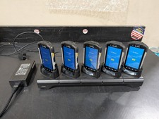 Lot of 5 Zebra TC77HL Mobile Barcode Scanners TC77HL-5MJ24BG-NA  TC7X charger