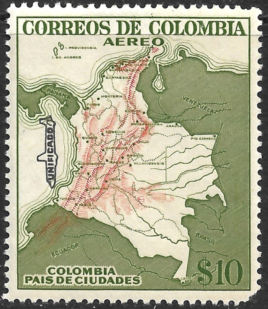 Colombia C346 MNH Issued 1959