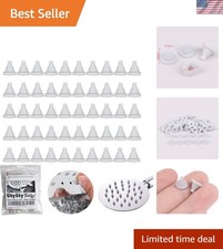 Durable 50 Pack Silicone Shower Nozzles   Easy Install for High Pressure Heads