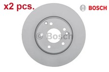 X2 PCS FRONT BRAKE DISC SET LEFT & RIGHT 0 986 478 876 BOSCH I