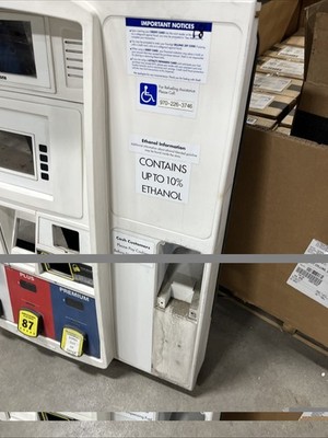 Gilbarco Encore 700s, Single Boot, 5.7” Screen Slot - White - DOOR