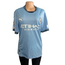 Puma Manchester City 2024/25 Home Jersey Blue Size Medium