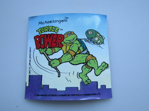 1990'S SPI TEENAGE MUTANT HERO TURTLES DOUBLE SIDED TRANSPARENT WINDOW STICKERS - Picture 5 of 16