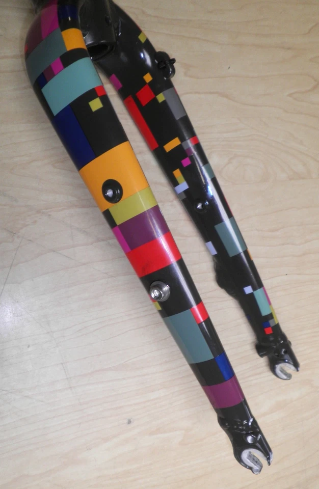 MULTI-COLORED 20" ALUMINUM BICYCLE FORK BIKE PARTS 46-6 - Image 2 of 4