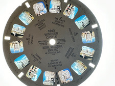 SAWYERS VIEW-MASTER REEL 1013 WINDSOR CASTLE ROYAL RESIDENCE 1948 W/SLEEVE