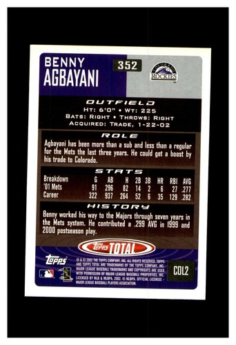 2002 TOPPS TOTAL 342-499 YOU PICK SEE SCANS, STARS, ROOKIES, CHECKLISTS NR.MT/MT - Picture 21 of 221