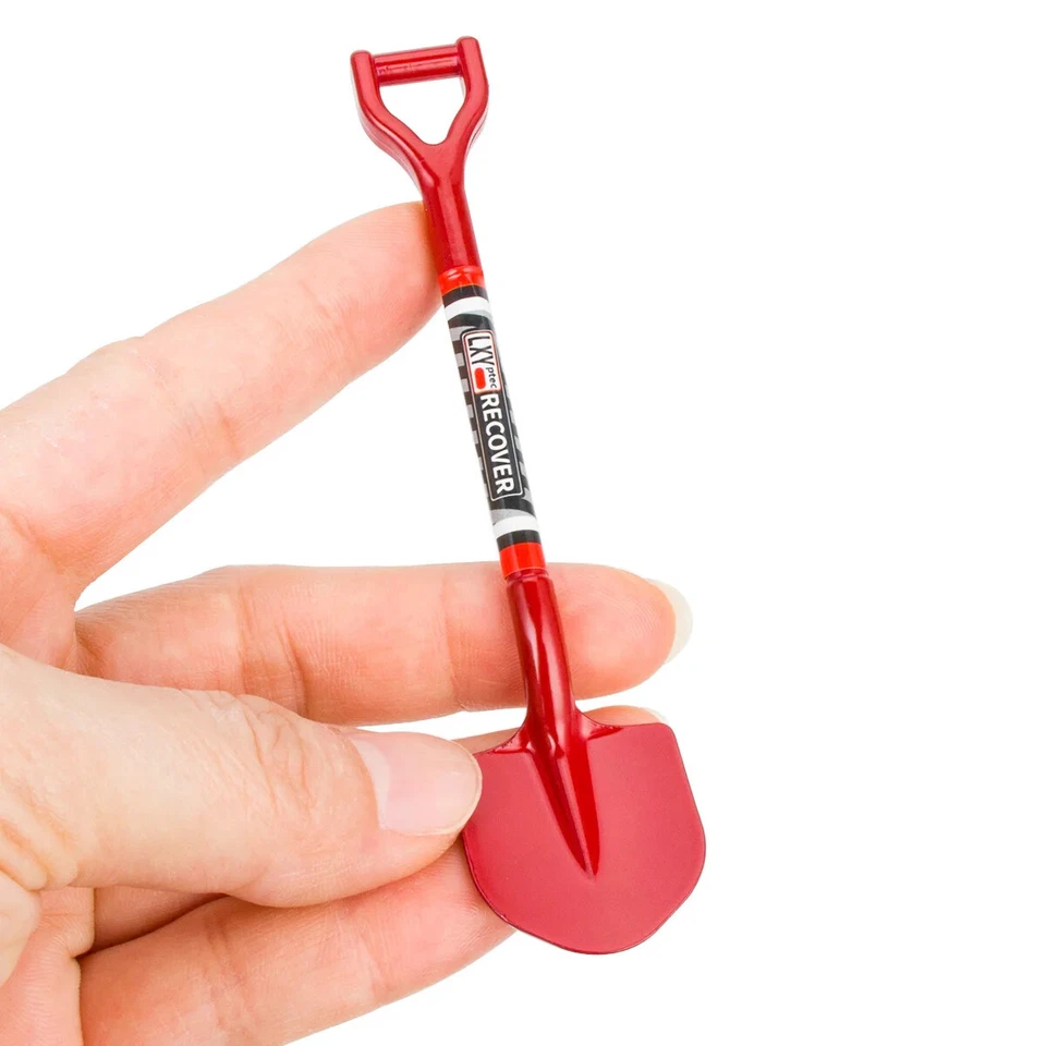 Simulated Metal Shovel Decoration for 1/8 1/10 RC Crawler Car Axial SCX10 TRX4 - Image 4 of 4