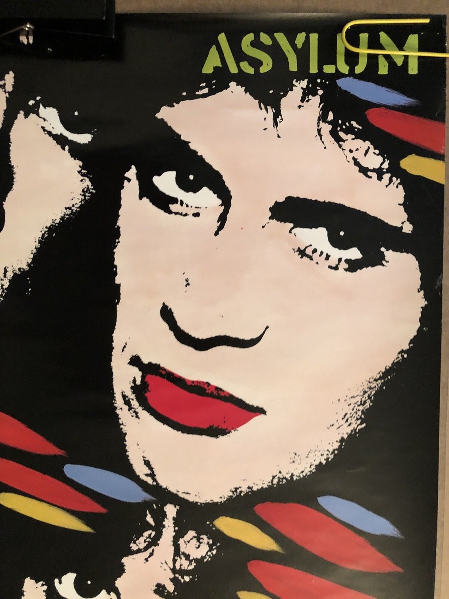 Original Vintage Poster KISS Asylum K.I.S.S. 1980s rock music