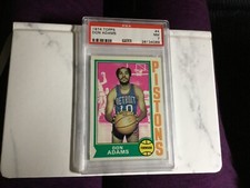 1974 Topps NBA #4 DON ADAMS PSA 7