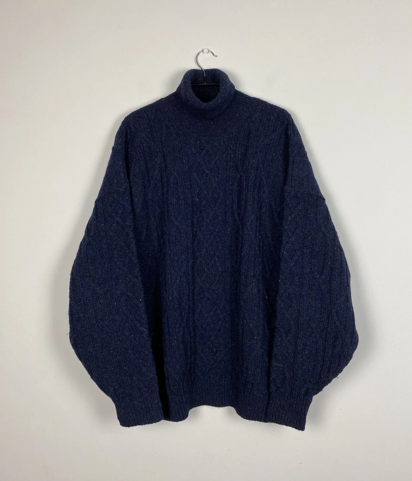Burlington Men's Sweater Jumper Pullover 100% Wool Size 54