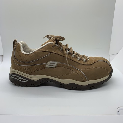 Skechers Work Women Suede Shoes sz 6 