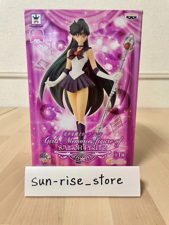 Sailor Moon Girls Memories Figure Of Sailor Pluto Pvc Banpresto Box - Image 2 of 4