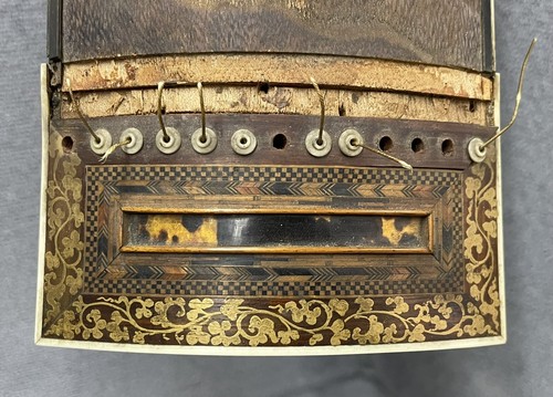 Antique 19th c. Japanese Koto small Zither Guzheng Restoration Project L@@@@@@K - Picture 11 of 15