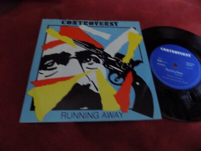 CONTROVERSEY Running away 7'' 1980's INDIE Rock Private **SIGNED**