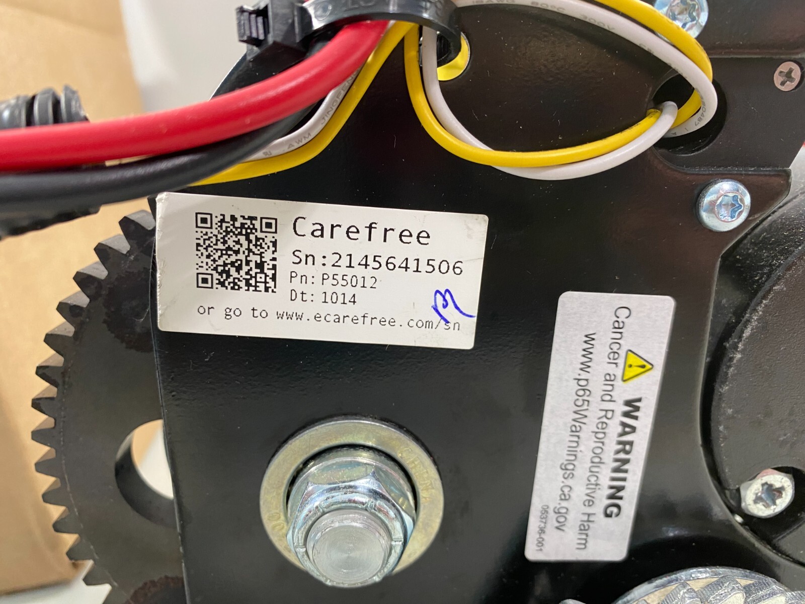 Carefree P55012 Pop Up Camper 12V Winch 1200lb Lift NEW eBay