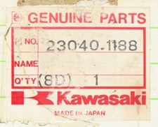 Kawasaki Zx10 1988 - 1990 Turn Signal Lamp Lens ASSY Rear Right