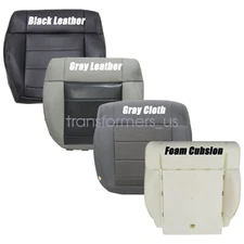 For 2008-2012 Jeep Wrangler Driver / Passenger Bottom Seat Cover / Foam Cushion