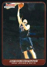 2006-07 Bowman Chrome #33 Nenad Krstic New Jersey Nets