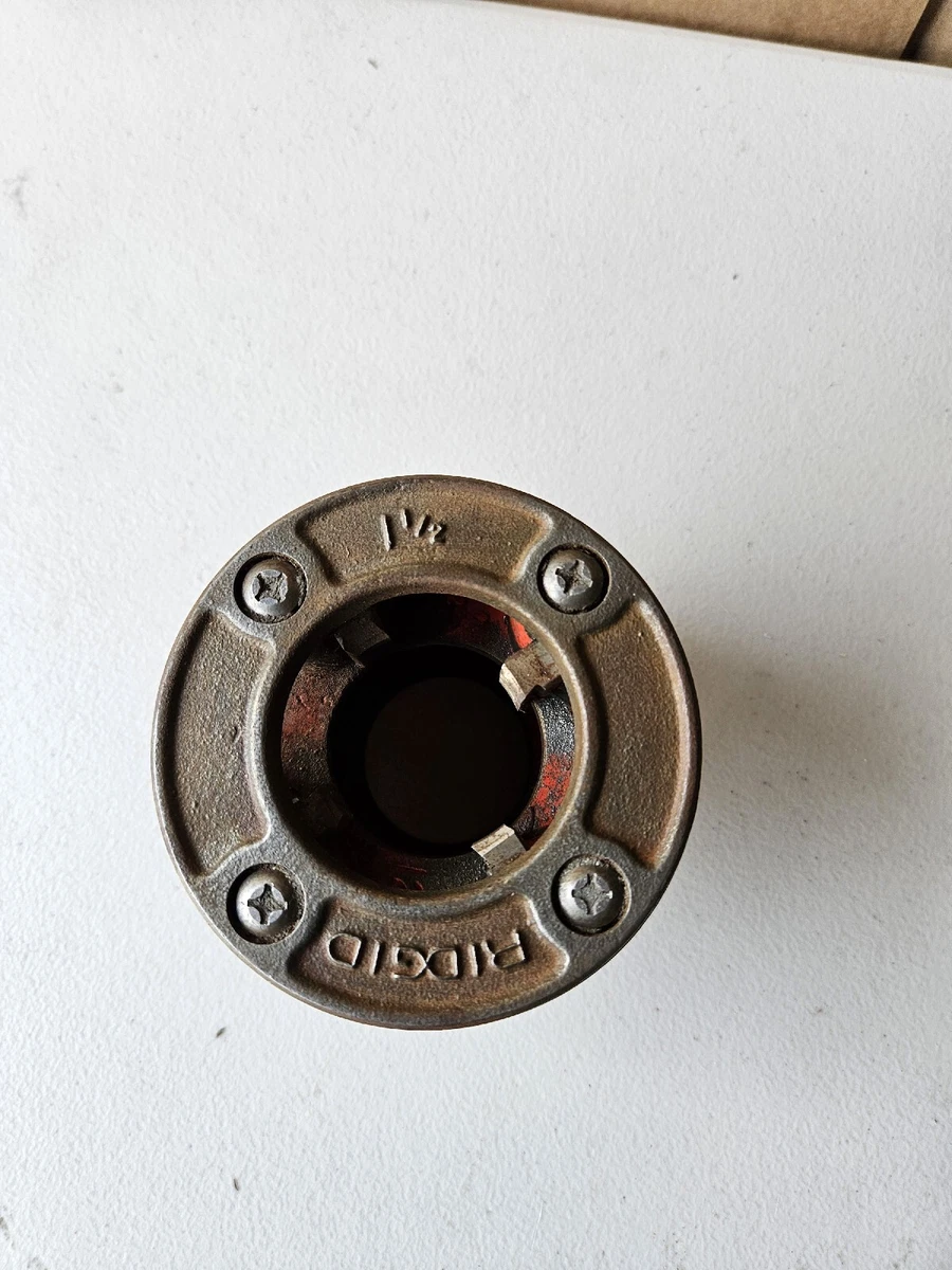 Rigid 1.5 Pipe Threader Die 1 1 2 Used Tool Head eBay