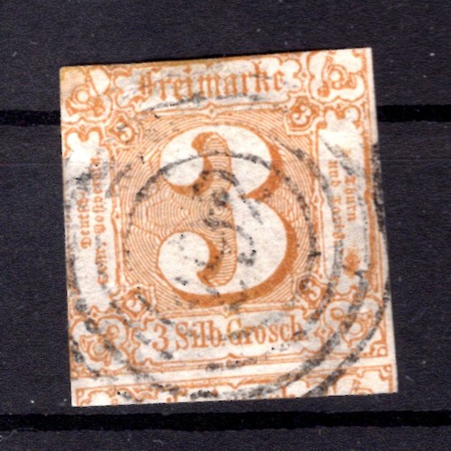 Taxi Stamp with Number 292 Greiz On 31 Ausgabetyp.sauveres Stamped Piece (