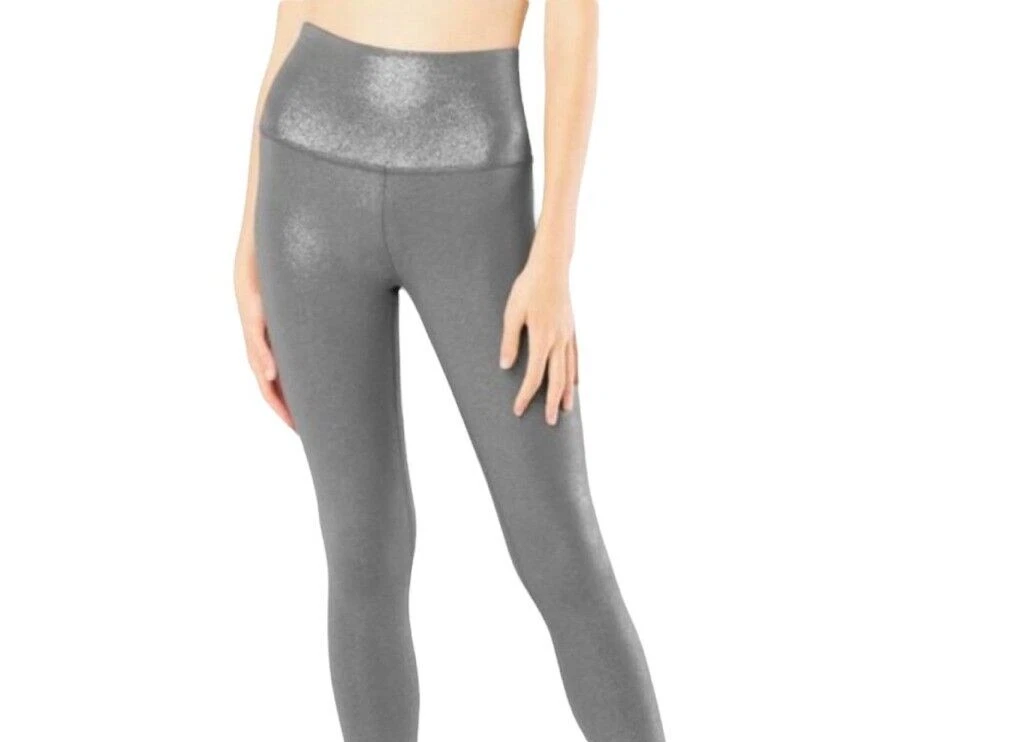 beyond-yoga high rise shine twinkle shine stretch pant pilates leggings