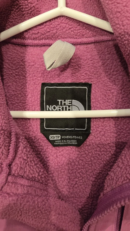 The North Face 女式羊毛 Polartec 拉链夹克 XS — 第 2/4 张图片