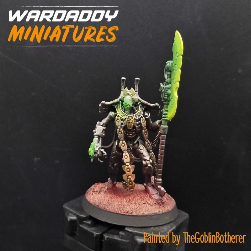 Pro Painted Warhammer 40k necrons overlord games workshop Wardaddy miniatures