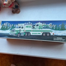 1995 Hess Toy Truck and Helicopter - NEW IN ORIGINAL BOX