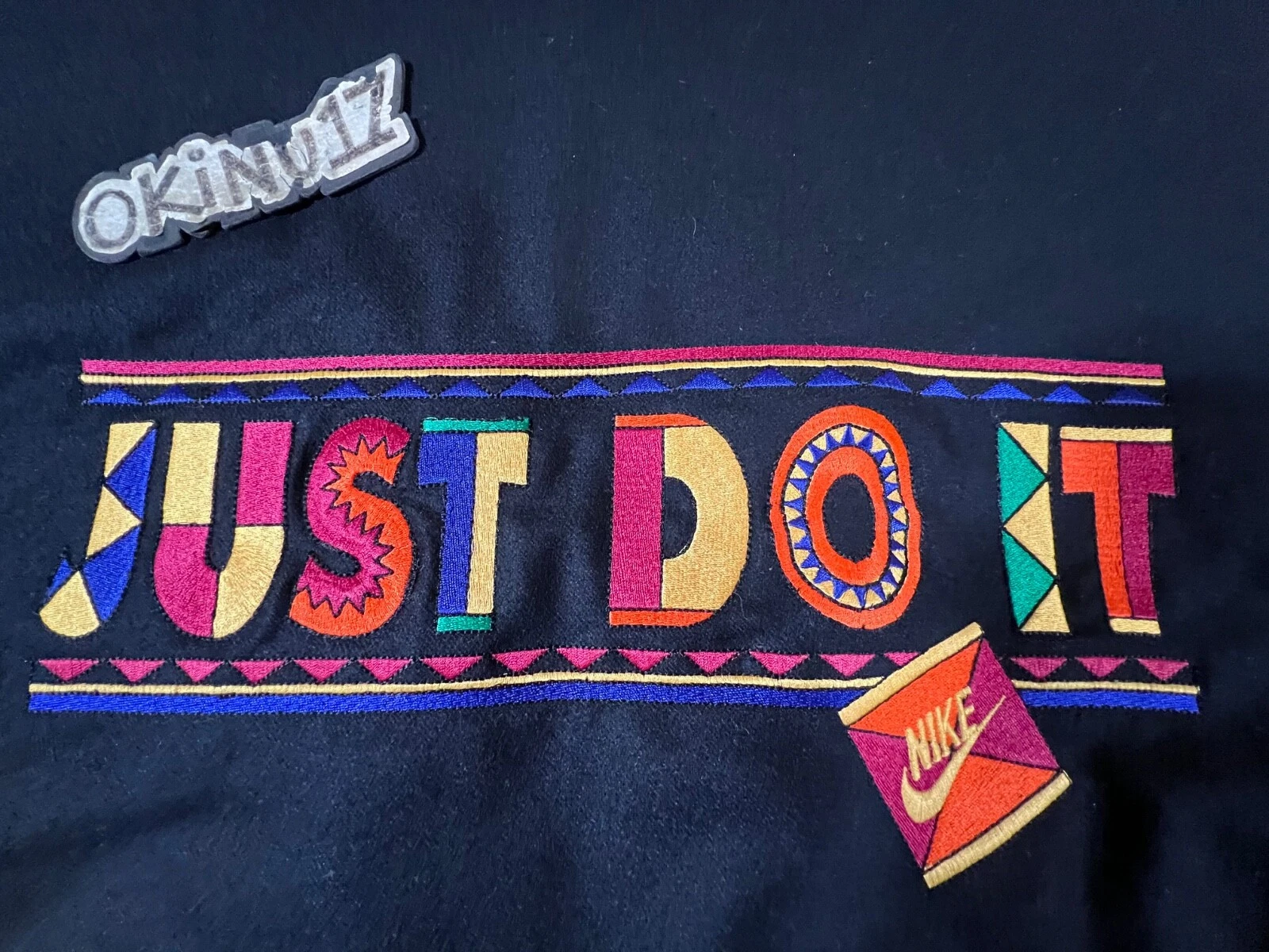 Vintage Veste bomber Nike x Spike Lee « Urban Jungle » années 90 bouton suprême réversible