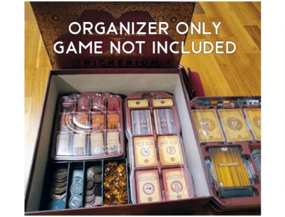 Trickerion Collector's Edition Board Game Insert / Organizer 