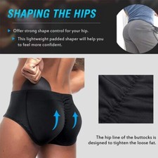 Mens Butt Lifter Shapewear Butt Shaper Boxer Padded Enhancing Underwear Panties