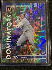 2020 Donruss Baseball:Dominators 50/249 Pete Alonso #D-2 Parallel Foil 🔥⚾️🔥