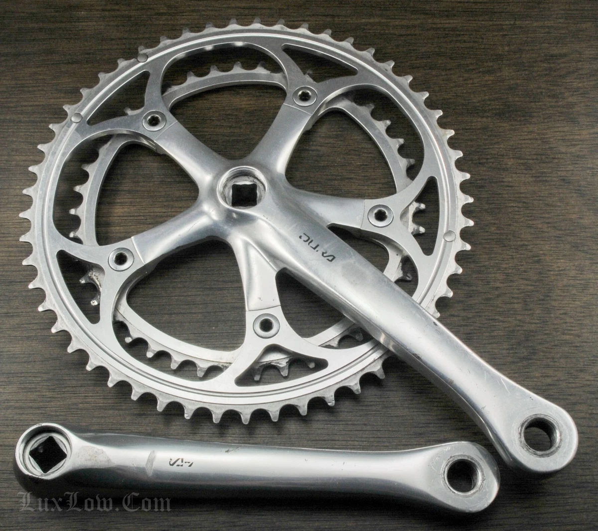 Vintage Shimano Dura-Ace Road Bike 175mm CRANKS 53t 42T Chainrings