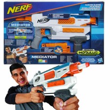 NERF MEDIATOR FUCILE MODULUS COMPONIBILE DARDI HASBRO PISTOLA
