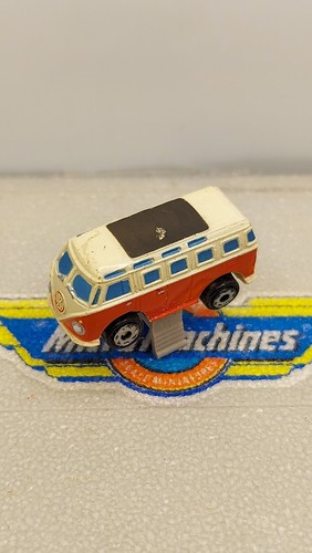 Micro Machines Red Volkswagen Microbus Van Bus LGT LGTI - Picture 2 of 11