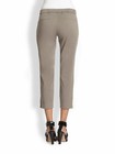 Theory Women's Scyler Slim Cropped Pants 'Stormy Grey' (Size 2) $215 — photo 3