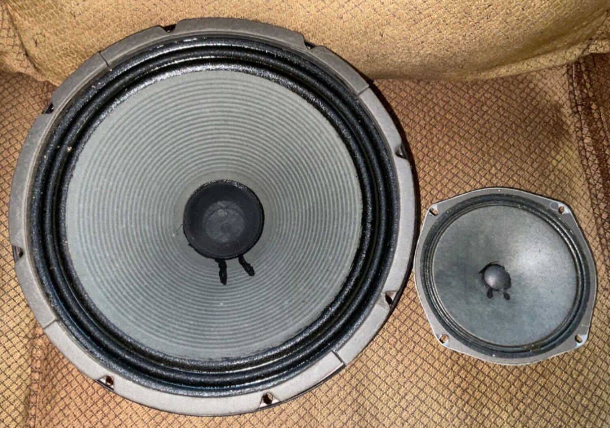 Hammond organ 12 inch and 6 inch speakers. | eBay