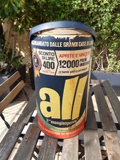 Fusto Fustino Detersivo cartone vintage ALL No Dash