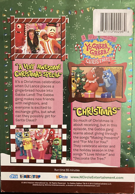 A very awesome Yo Gabba Gabba! Christmas DVD | eBay