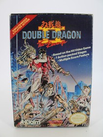 Nintendo NES Double Dragon II: The Revenge Buyer Sample Variant Box ONLY
