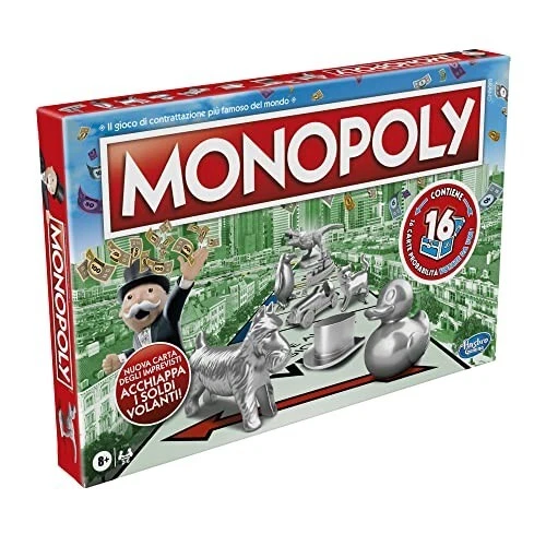 MONOPOLY  CLASSICO  HASBRO  nuova carta imprevisti
