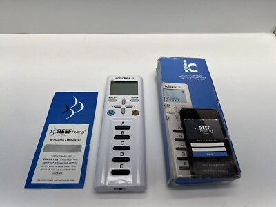 I Clicker Remote iClicker 2 Student Classroom Response System Remote Control New | eBay